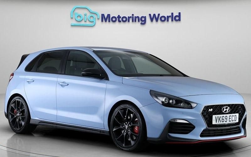 Used Hyundai i30 N Performance 275 HP (202 kW) 2019 Blue Hatchback