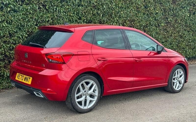 Used Seat Ibiza FR 95 HP (69 kW) 2021 Red Hatchback