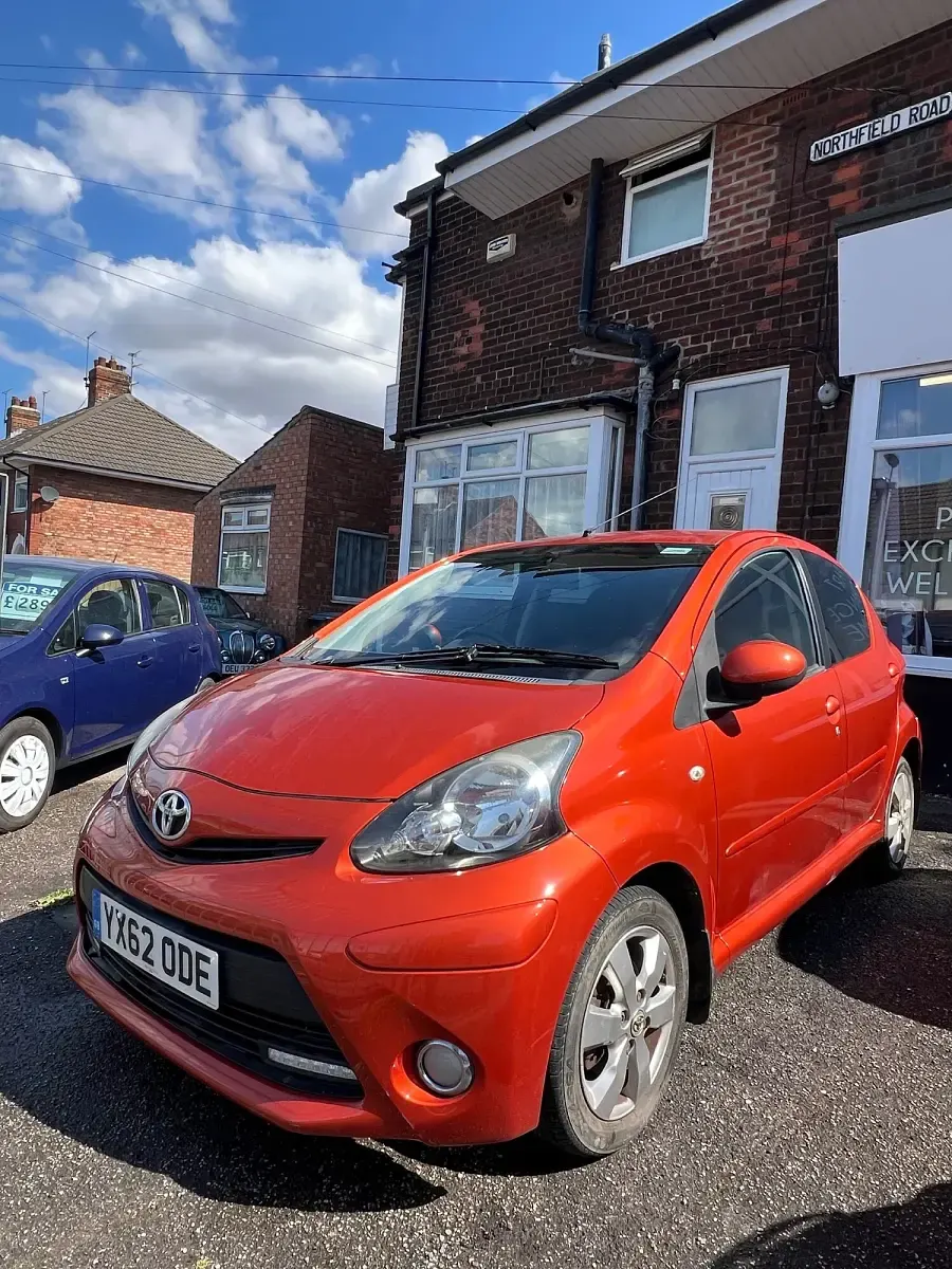 Used Toyota Aygo 2012 Orange Hatchback