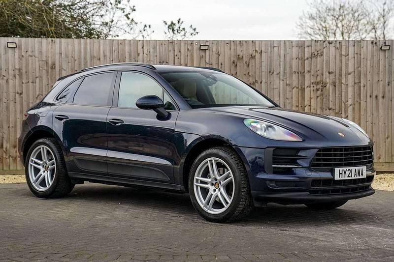 Used Porsche Macan 2021 Blue SUV