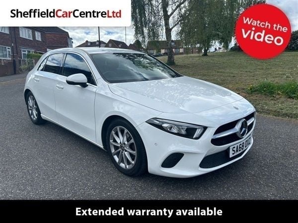 White Used 2018 Mercedes A180 Executive Hatchback | £13,695 (Fair price) - Image 1/1