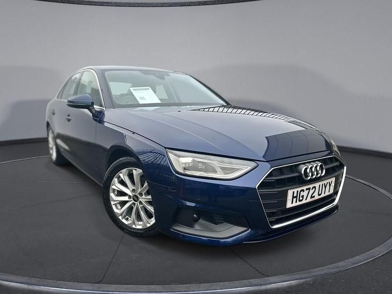 Used Audi A4 Business 150 HP (110 kW) 2022 Blue Sedan
