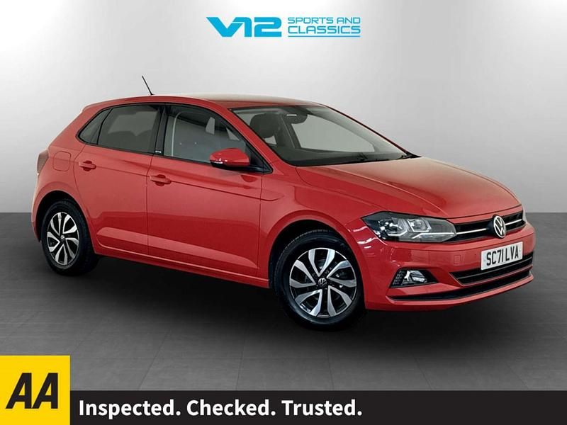 Used VW Polo Active 95 HP (69 kW) 2021 Red Hatchback