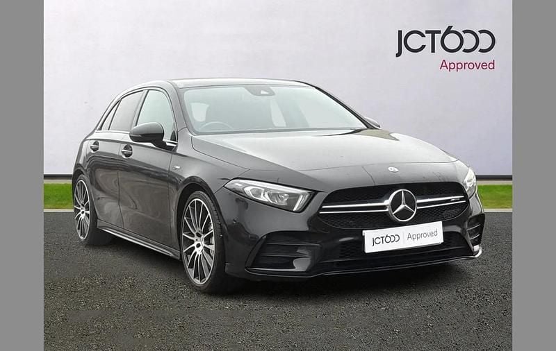 Used Mercedes A35 AMG Executive 301 HP (221 kW) 2022 Black Hatchback