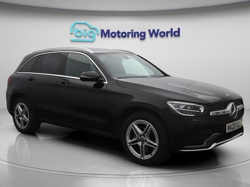 Black Used 2020 Mercedes GLC220 AMG line Estate | £21,100 (Fair price) - Image 1/4
