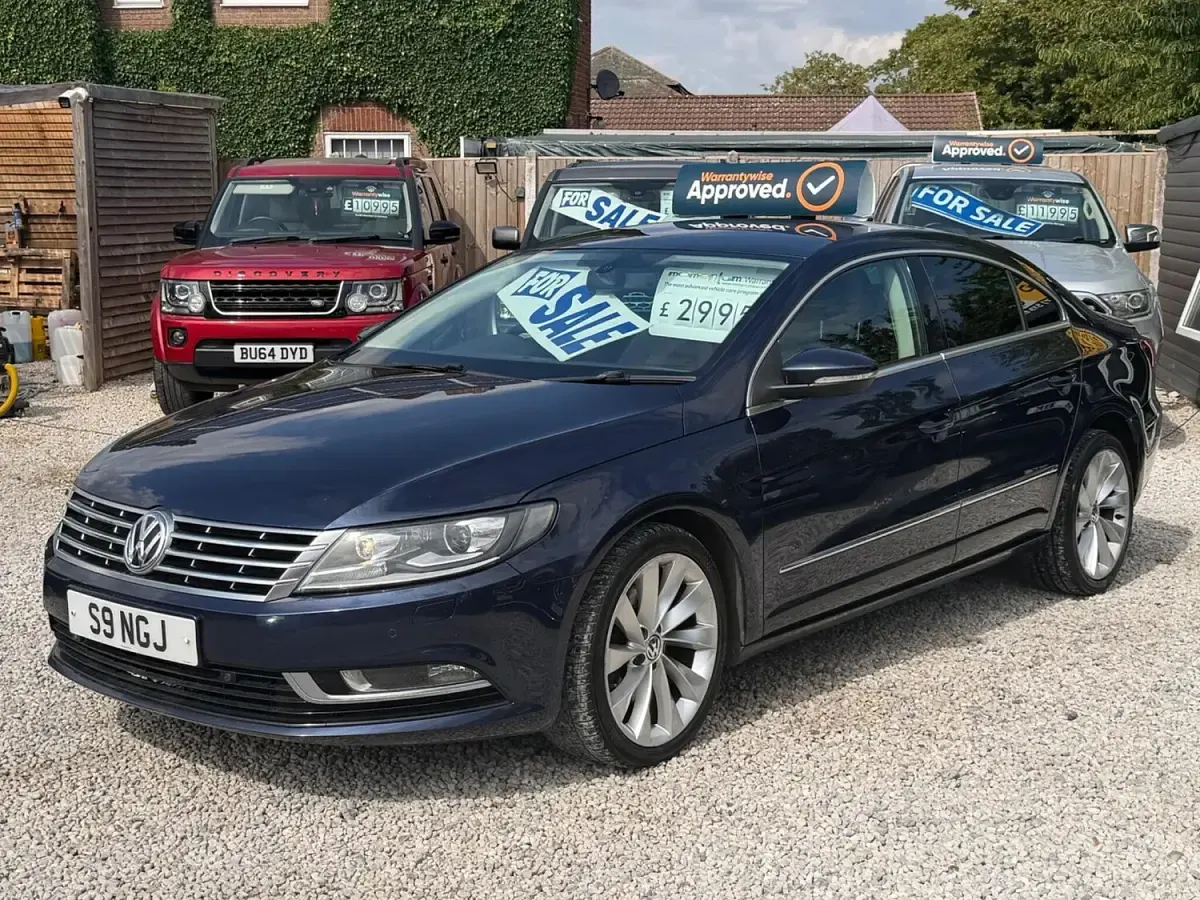 Used VW CC GT 177 HP (130 kW) 2013 Blue Sedan