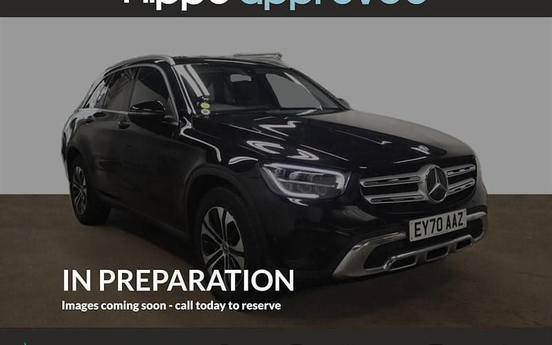 Black Used 2020 Mercedes GLC300 Estate | £21,620 (Fair price) - Image 1/4