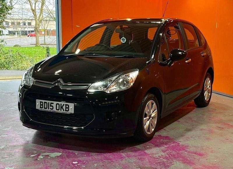 Used Citroën C3 PureTech 82 HP (60 kW) 2015 Black Hatchback