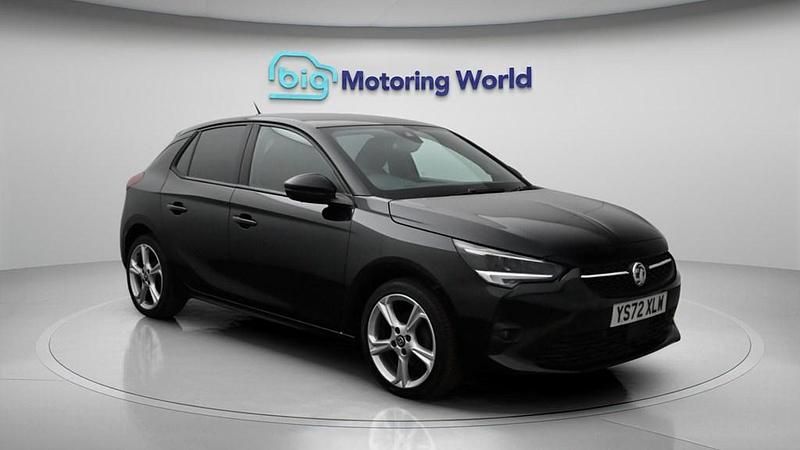 Used Vauxhall Corsa GS Line 75 HP (55 kW) 2022 Black Hatchback