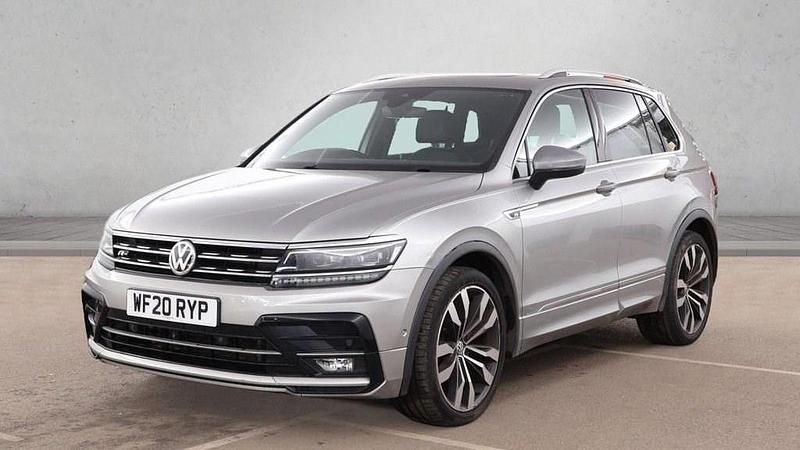 Used VW Tiguan R-line 150 HP (110 kW) 2020 Silver SUV