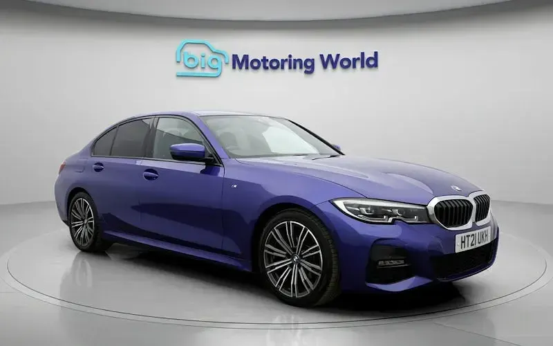 Used BMW 320 M Sport 184 HP (135 kW) 2021 Blue Sedan