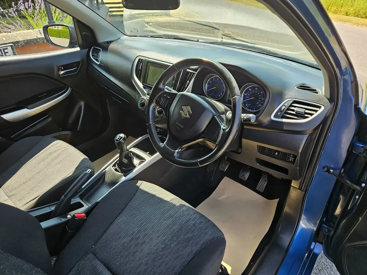 Used Suzuki Baleno SZ-T 111 HP (81 kW) 2016 Blue Hatchback