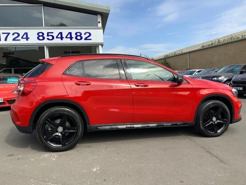 Red Used 2016 Mercedes GLA200 AMG line SUV | £10,299 (Fair price) - Image 1/4