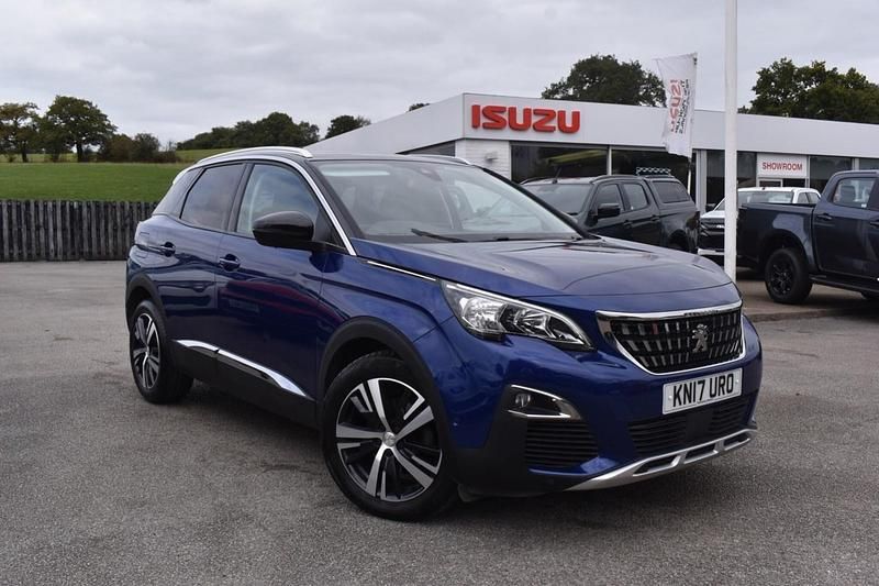 Blue Used 2017 Peugeot 3008 Allure Hatchback | £8,982 (A bit pricey) - Image 1/3
