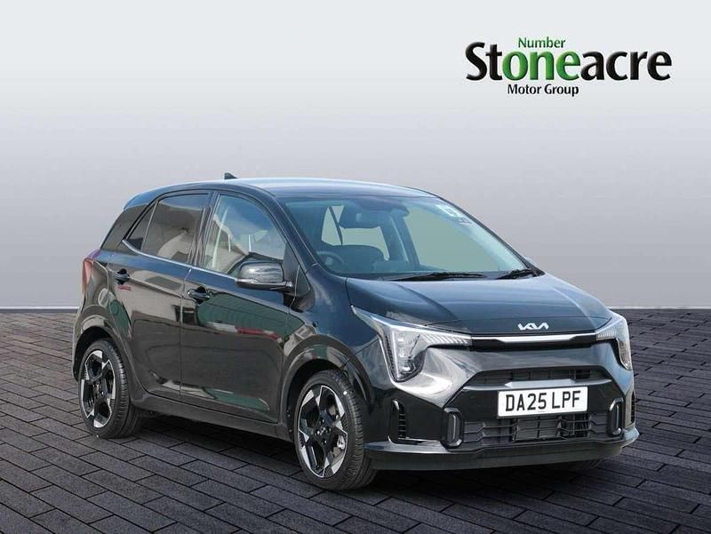 Black New 2025 Kia Picanto 3 Hatchback | £18,995 (A bit pricey) - Image 1/4