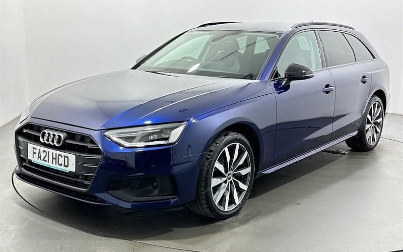 Used Audi A4 Sport 150 HP (110 kW) 2021 Blue Estate