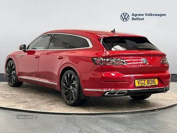 Used VW Arteon R-line 150 HP (110 kW) 2021 Red Estate