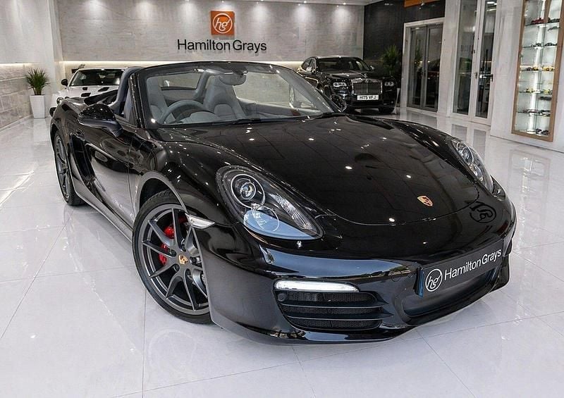 Begagnad Porsche Boxster 315 HK (231 kW) 2013 Svart Cab