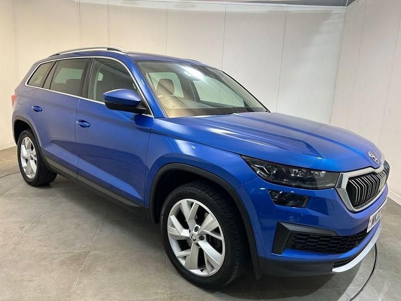Used Skoda Kodiaq SE L 150 HP (110 kW) 2022 Blue SUV