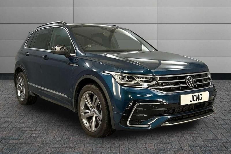 Blue Used 2023 VW Tiguan R-line Edition SUV | £28,000 (Fair price) - Image 1/4