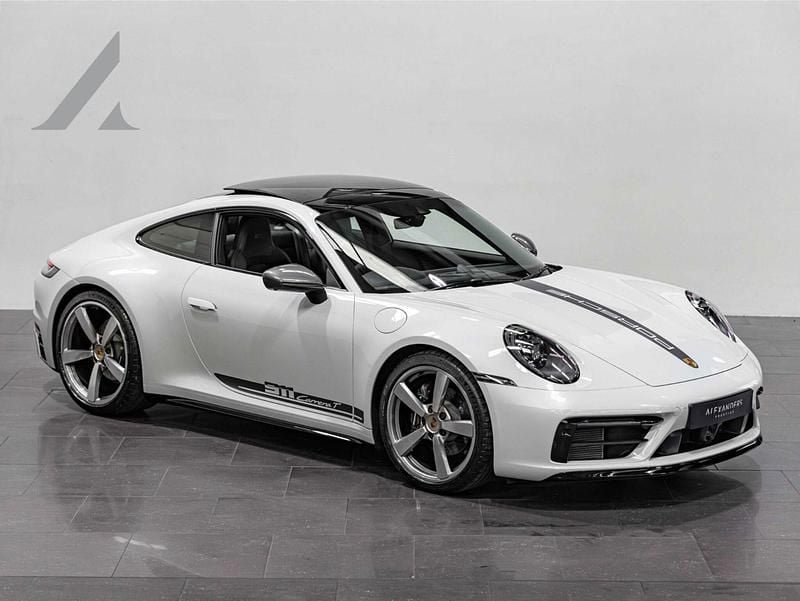 Grey Used 2023 Porsche 911 Carrera T Coupe | £97,895 - Image 1/4