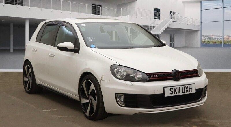 White Used 2011 VW Golf VI GTI Hatchback | £7,995 (A bit pricey) - Image 1/4