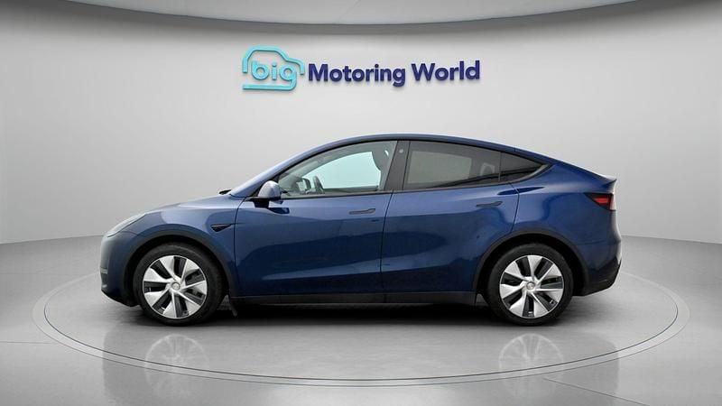 Używany Tesla Model Y Long Range AWD 378 kW (514 KM) 2022 Niebieski SUV