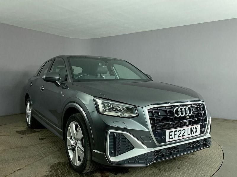 Grey Used 2022 Audi Q2 S-Line SUV | £18,499 (Fair price) - Image 1/4