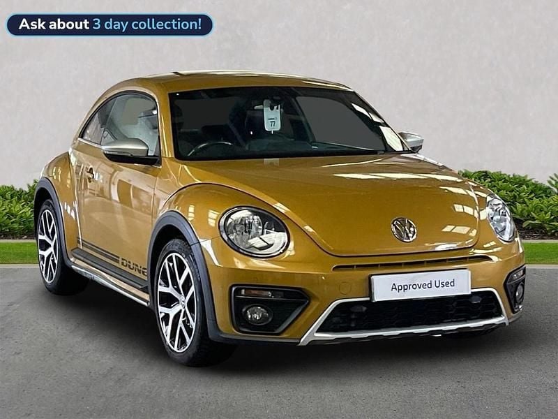 Yellow Used 2016 VW Beetle Dune Hatchback | £12,216 (Good price) - Image 1/4