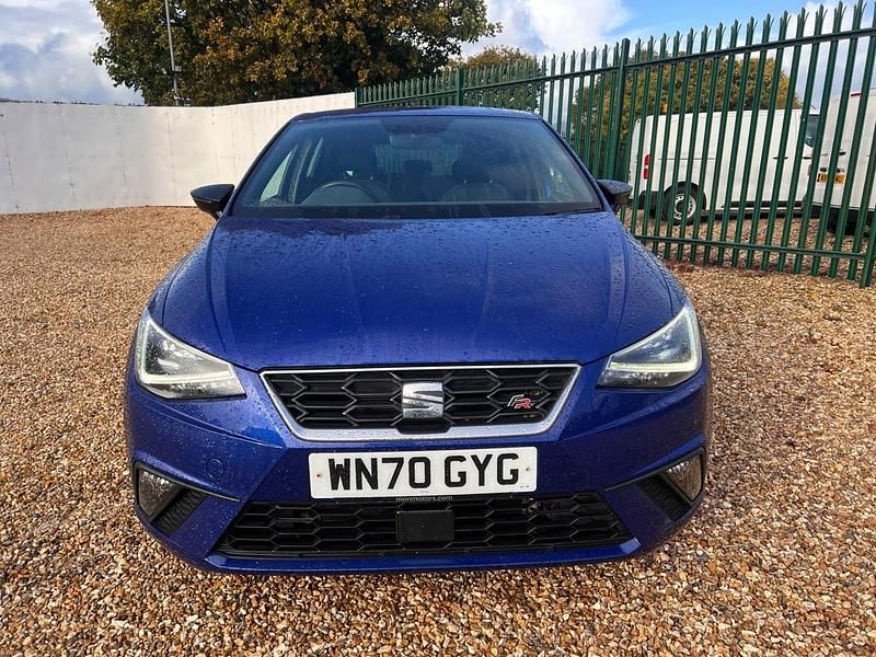 Used Seat Ibiza FR 95 HP (69 kW) 2020 Blue Hatchback