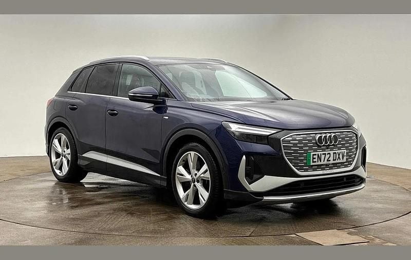 Used Audi Q4 e-tron S-Line 219 kW (299 HP) 2023 Blue SUV