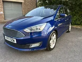Used Ford Grand C-Max Titanium X 120 HP (88 kW) 2017 Blue MPV