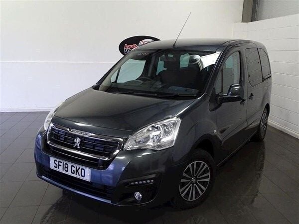 Grey Used 2018 Peugeot Partner Van | £11,995 (Fair price) - Image 1/1
