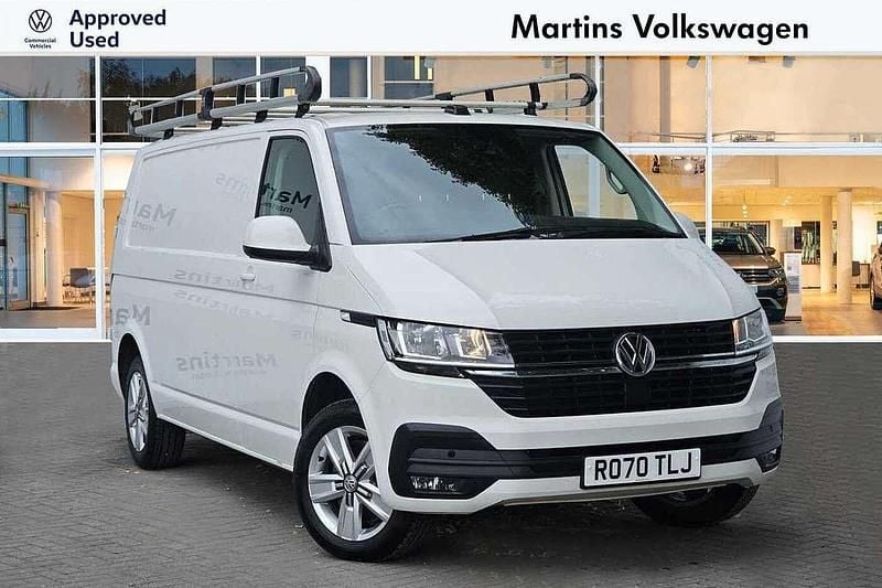 White Used 2020 VW T6.1 Highline Van | £29,994 (Super price) - Image 1/4