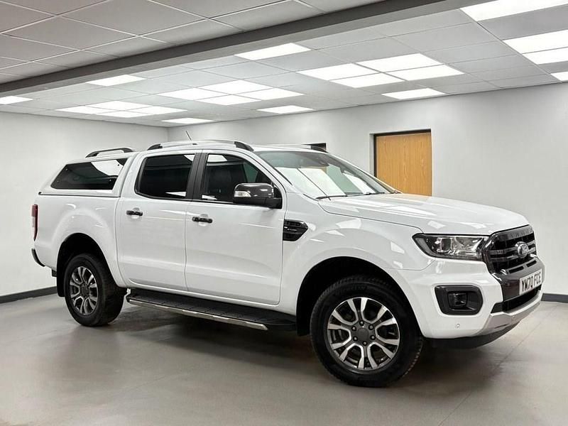 Begagnad Ford Ranger Wildtrack 2021 Vit Pickup