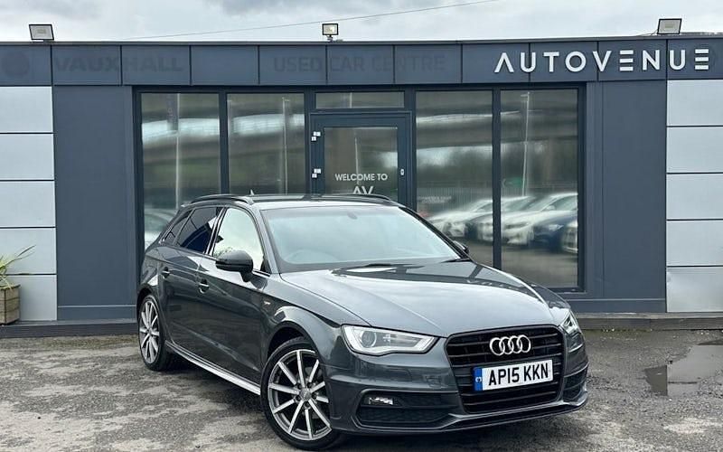 Used Audi A3 Sportback S-Line 150 HP (110 kW) 2015 Grey Hatchback