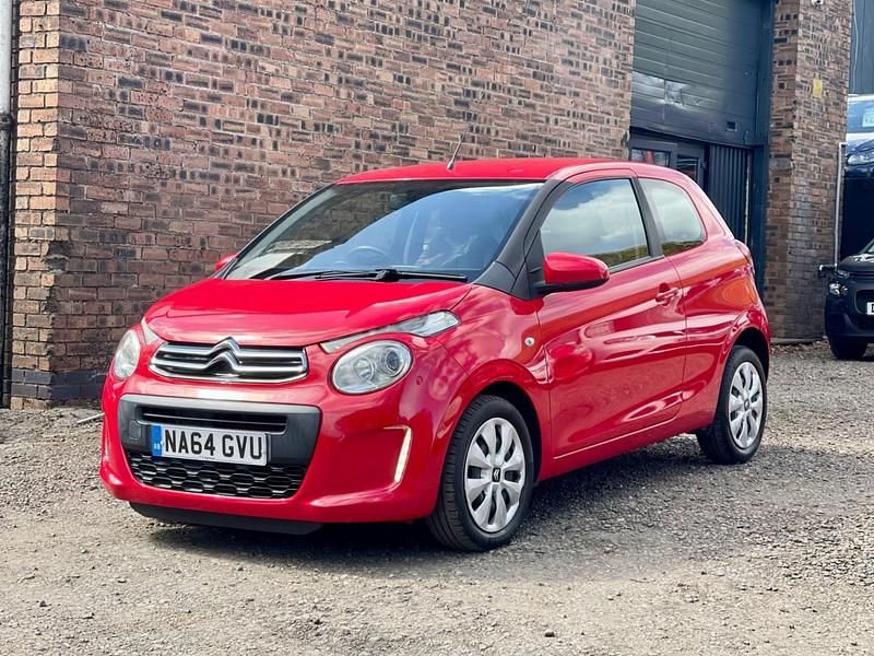 Usado Citroën C1 Feel 68 HP (50 kW) 2014 Vermelho Citadino