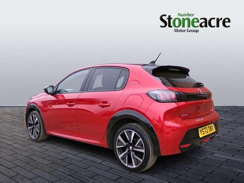Used Peugeot 208 GTi 101 HP (74 kW) 2022 Red Hatchback