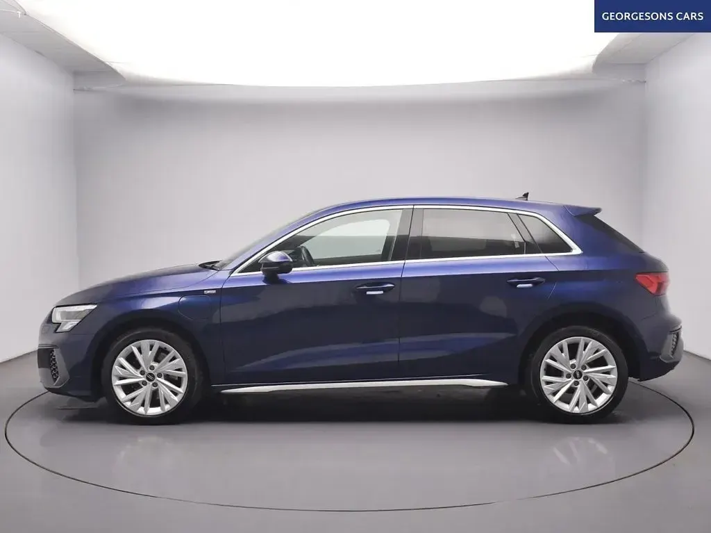 Used Audi A3 Sportback S-Line 2021 Blue Hatchback