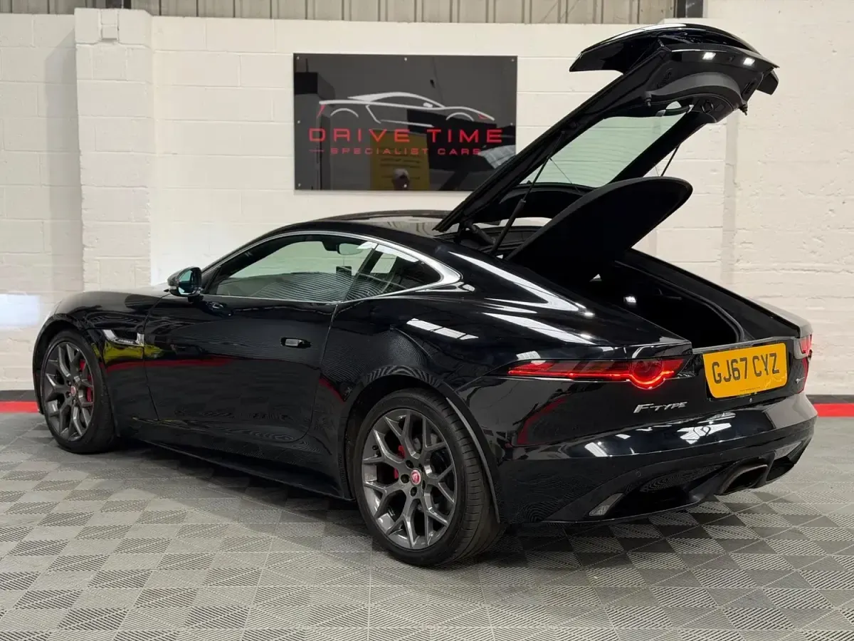 Used Jaguar F-Type R-Dynamic 300 HP (220 kW) 2017 Black Coupe