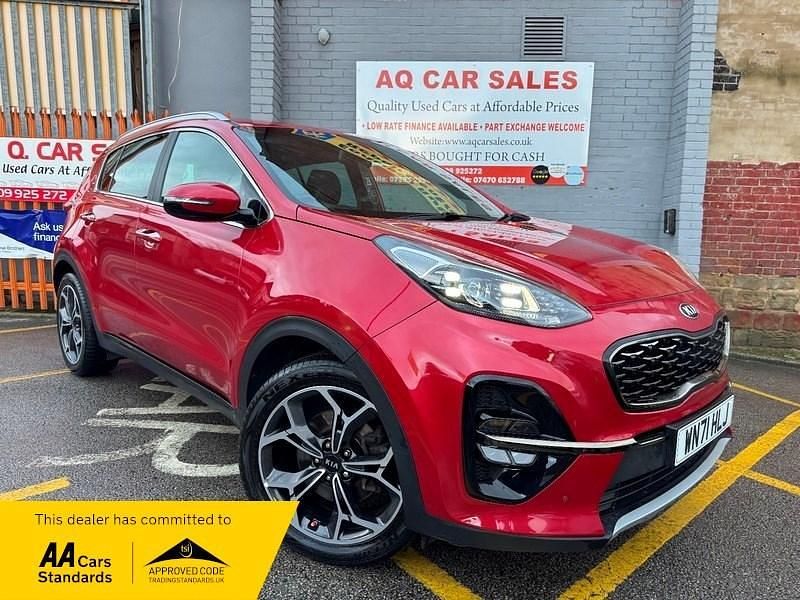 Used Kia Sportage GT-Line 174 HP (127 kW) 2021 Red SUV
