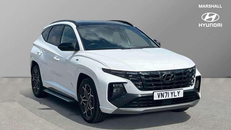 White Used 2022 Hyundai Tucson N Line SUV | £24,286 (Fair price) - Image 1/4