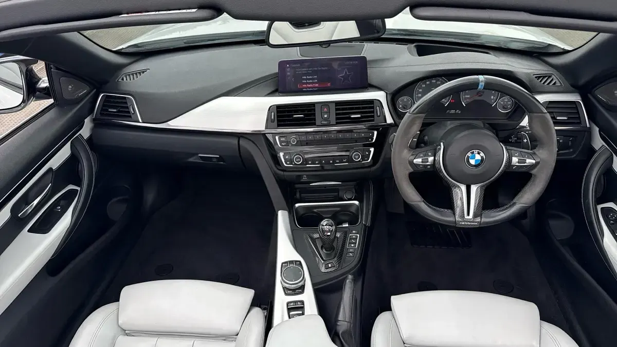 Used BMW M4 Cabriolet Competition Edition 444 HP (326 kW) 2018 White Cabriolet