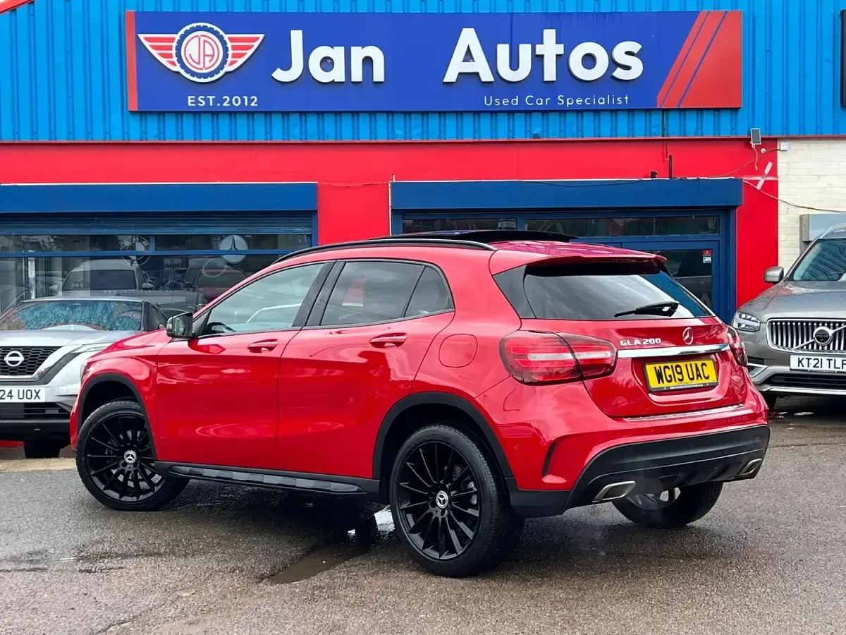 Used Mercedes GLA200 AMG Line Premium Plus 2019 Red SUV