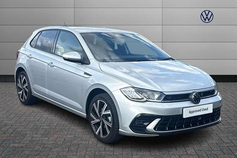 Silver Used 2025 VW Polo R-line Hatchback | £21,000 (Fair price) - Image 1/4