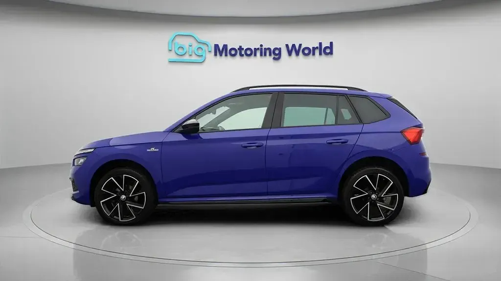 Usata Skoda Kamiq Monte Carlo 110 CV (80 kW) 2023 Blu SUV