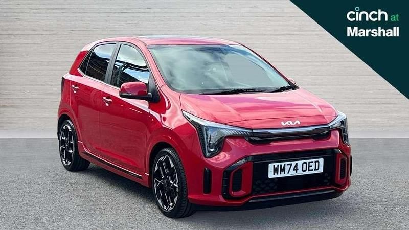 Red Used 2025 Kia Picanto GT-Line S Hatchback | £18,767 (A bit pricey) - Image 1/4
