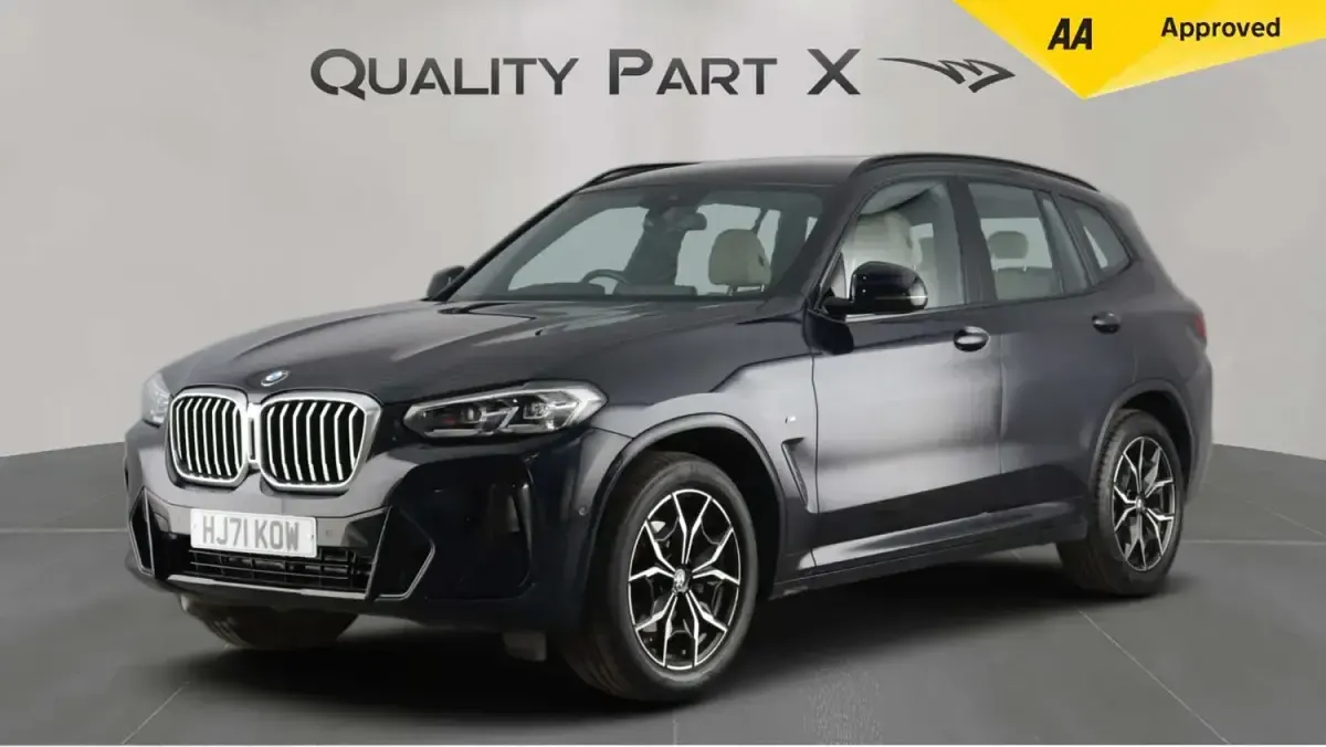 Used BMW X3 M Sport 292 HP (214 kW) 2021 Black SUV