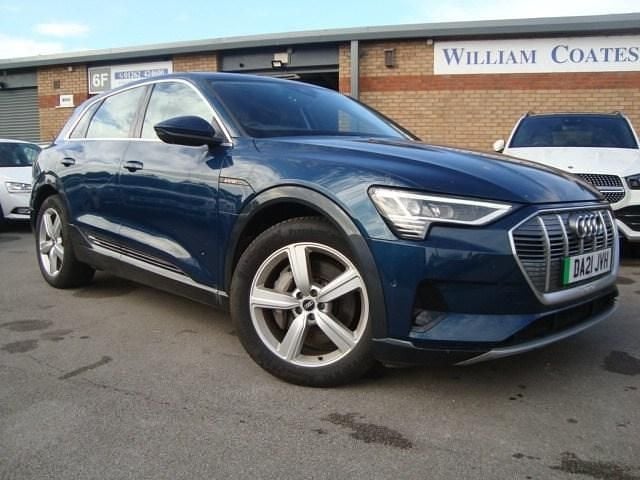Blue Used 2021 Audi e-tron Advanced SUV | £19,950 (Good price) - Image 1/4