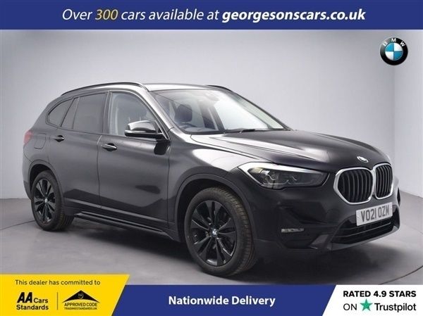 Black Used 2021 BMW X1 Sport Line SUV | £18,960 (Expensive) - Image 1/1